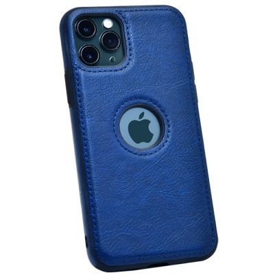 iPhone 11 Pro leather case back cover blue india product 1