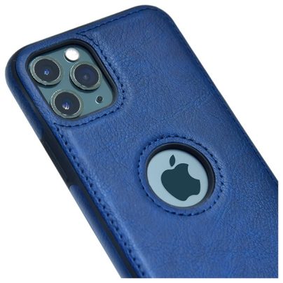 iPhone 11 Pro leather case back cover blue india product 2