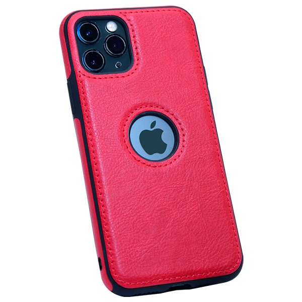 iPhone 11 Pro leather case back cover red india product 1