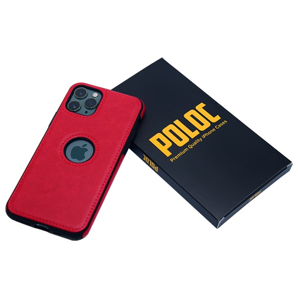 iPhone 11 Pro leather case back cover red india product 13