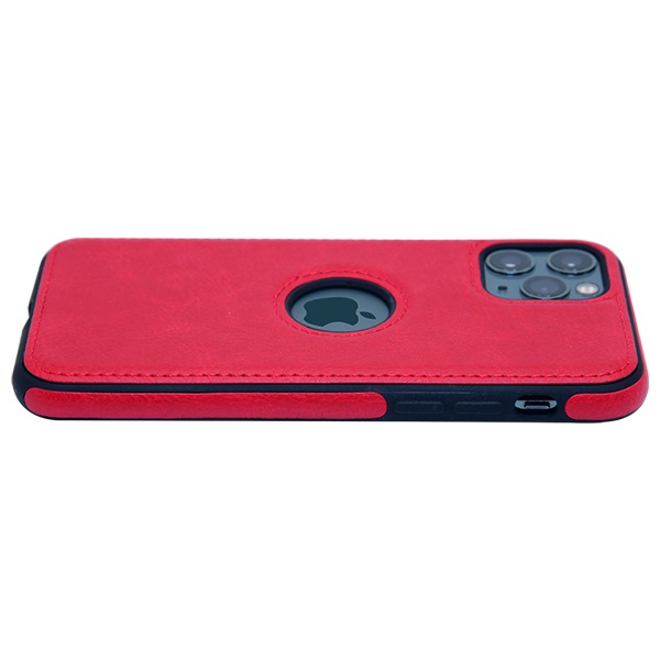 iPhone 11 Pro leather case back cover red india product 5