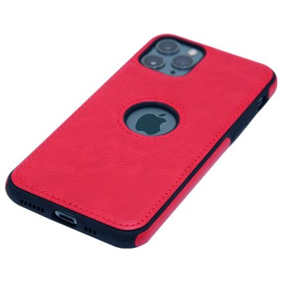 iPhone 11 Pro leather case back cover red india product 8