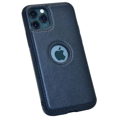 iPhone 11 Pro max leather case back cover black india product 1