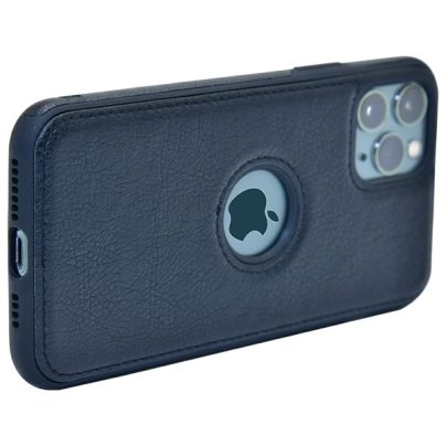 iPhone 11 Pro max leather case back cover black india product 9