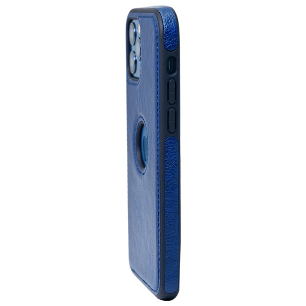 iPhone 12 Pro leather case back cover blue india product 10
