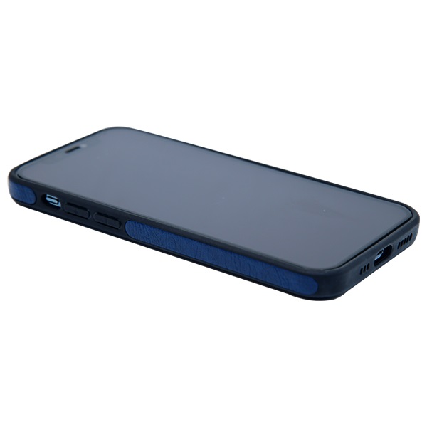iPhone 12 Pro leather case back cover blue india product 8
