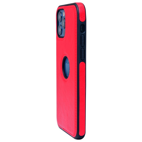 iPhone 12 Pro leather case back cover red india product 10