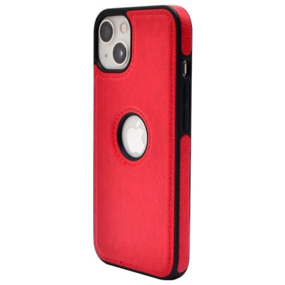 iPhone 13 Mini leather case back cover red india product 11