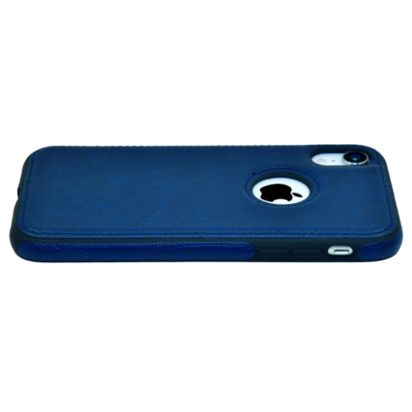 iPhone XR leather case back cover blue india product 7